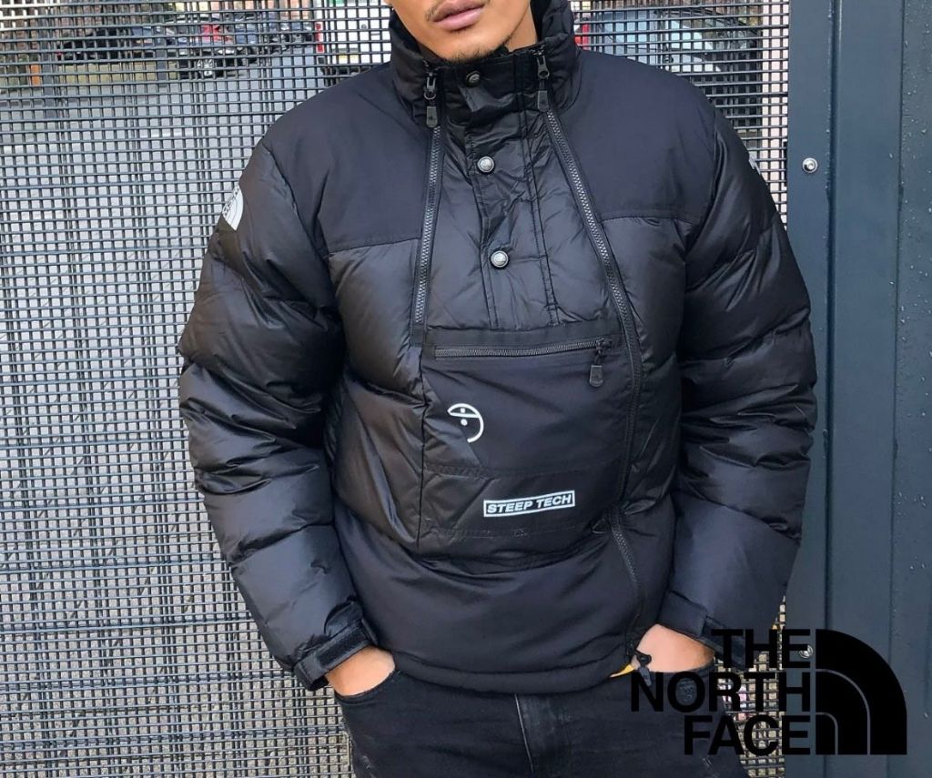 노스페이스 플리스 스팁태크 패딩