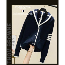 톰브라운 여성 6611 카라 라인 니트 가디건