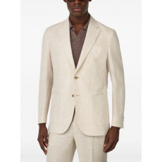 구찌 쉴드나이츠 자수 린넨 싱글 자켓