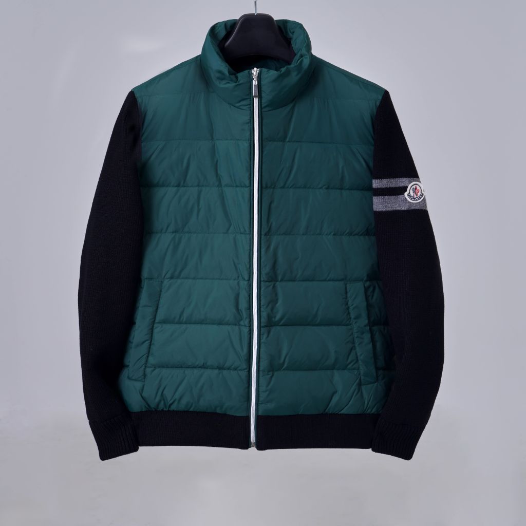 몽클레어 팔 니트 투라인 오리털 패딩