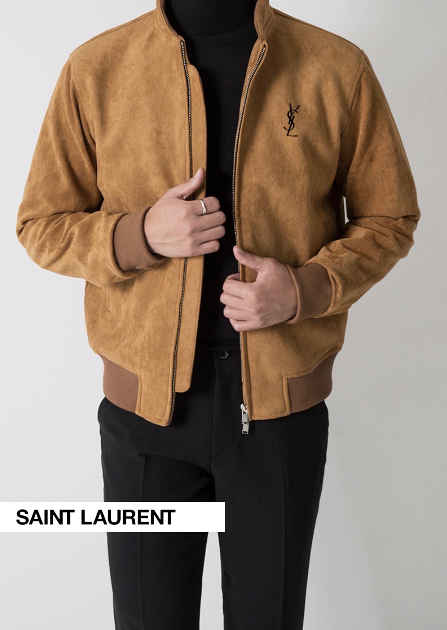 입생로랑 셀러 스웨이드 자켓