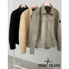 스톤아일랜드 폼핏 스웨이드 자켓
