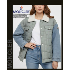 몽클레어 여성 387 데님 패딩