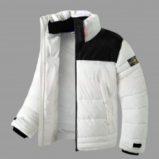 스톤아일랜드 헤비 후드 패딩