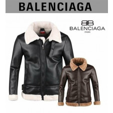 발렌시아가 양털 무스탕 자켓