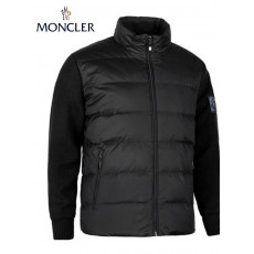 몽클레어 감마블루 니트 집업 패딩