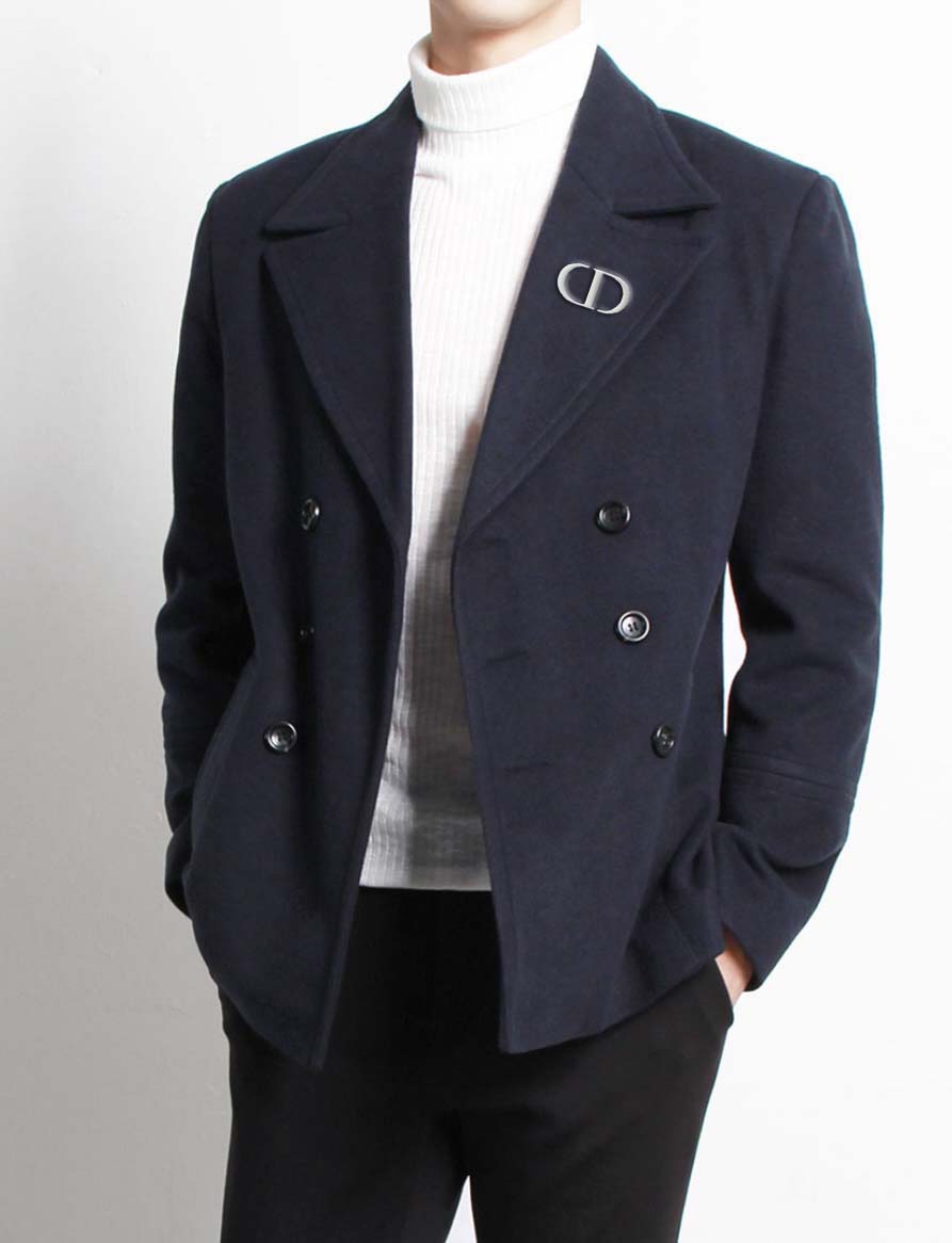 디올 CD Icon 숏더블 코트 자켓