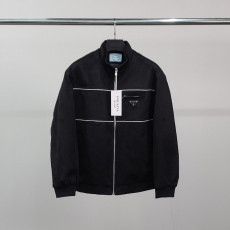 프라다 삼각 스웨이드 자켓