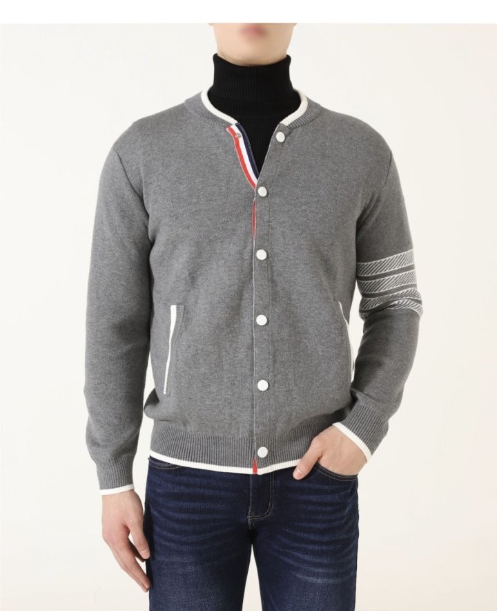 톰브라운 앵커 캐시미어 니트 자켓