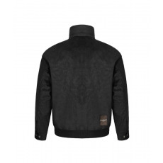 메종마르지엘라 로고 패치 스웨이드 집업