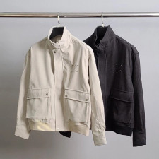 메종마르지엘라 로고 패치 포켓 자켓