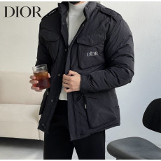 디올 메인 클립 로고 다운 푸퍼 패딩 자켓