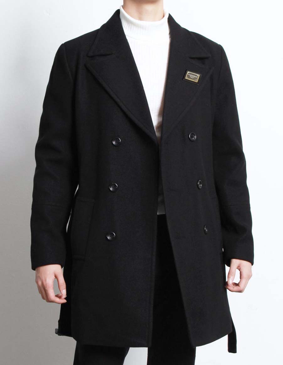 돌체앤가바나 발카만 더블 롱 코트