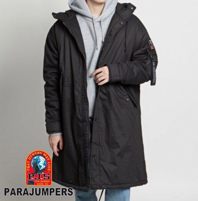 파라점퍼스 후드 야상 개파카 자켓