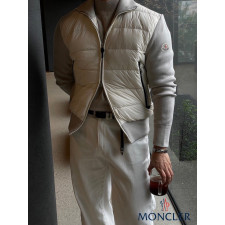 몽클레어 프리미엄 구스다운 니트 패딩