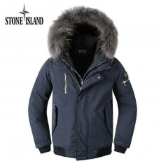 스톤아일랜드 라쿤 이중 집업 패딩