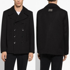 돌체앤가바나 헤비 멜톤 울 코트