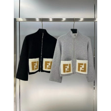 펜디 여성 울 자켓 집업