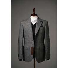 구찌 해링본 세페레이드 자켓 차콜