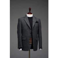 구찌 클레식 투스 체크 자켓