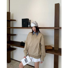 미우미우 치노 블루종 자켓