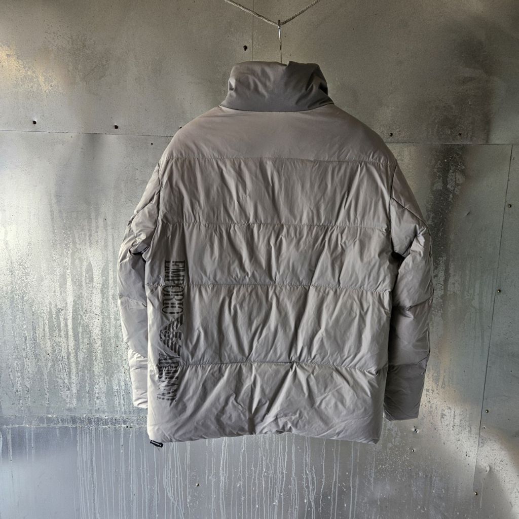 알마니 패치 패딩