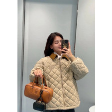 미우미우 테크니컬 패브릭 블루종 자켓