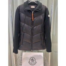 몽클레어 여성 니트 집업 패딩