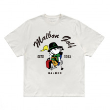 말본 스테인 라운드 반팔티