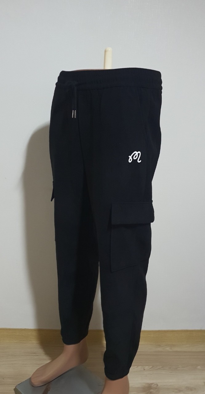 말본 골덴 허리 밴딩 카고 조거 팬츠 (바지)