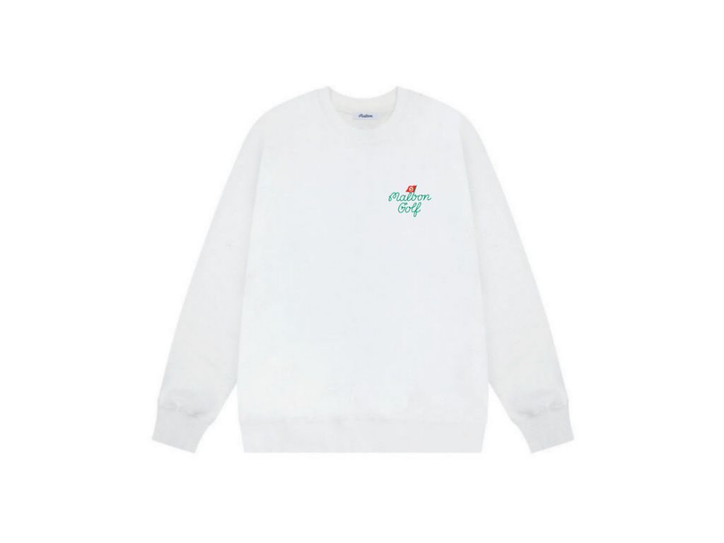 말본 옐로우 파라다이스 인 플레이 맨투맨