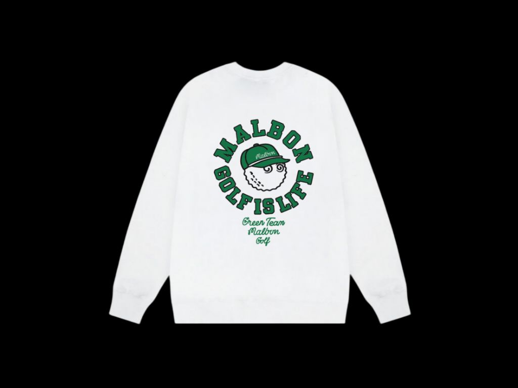 말본 화이트 컬러팀 맨투맨