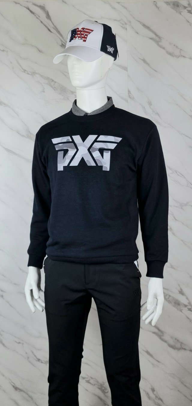 PXG 카모 플라쥬 맨투맨