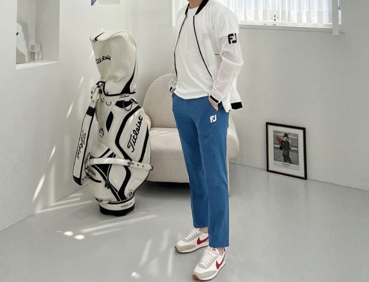 풋조이 기능성웨어 허리 라인 골프 팬츠 (바지)