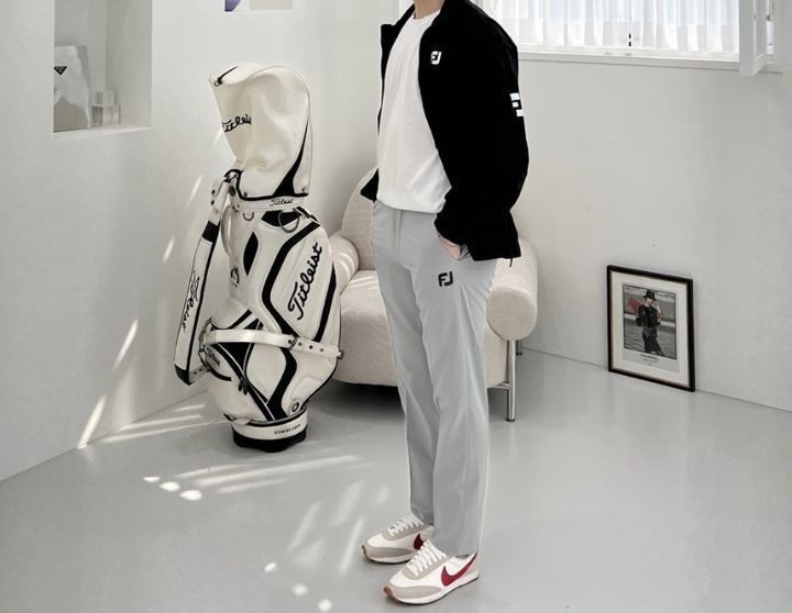 풋조이 기능성웨어 허리 라인 골프 팬츠 (바지)