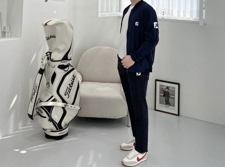 풋조이 기능성웨어 허리 라인 골프 팬츠 (바지)