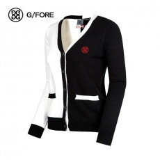 지포어 여성 비대칭 니트 가디건