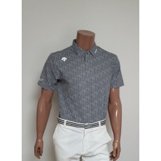 데상트 포인트 여름 골프 반팔 카라티