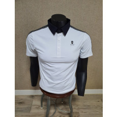 마크앤로나 어깨 포인트 반사 로고 반팔 카라티