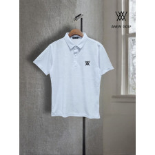 어뉴 카모 문양 반팔 카라티