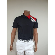 PXG 카라 어깨 포인트 골프 반팔 카라티