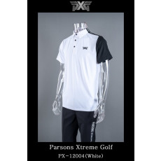 PXG 소매 배색 PX-12004 반팔 카라티