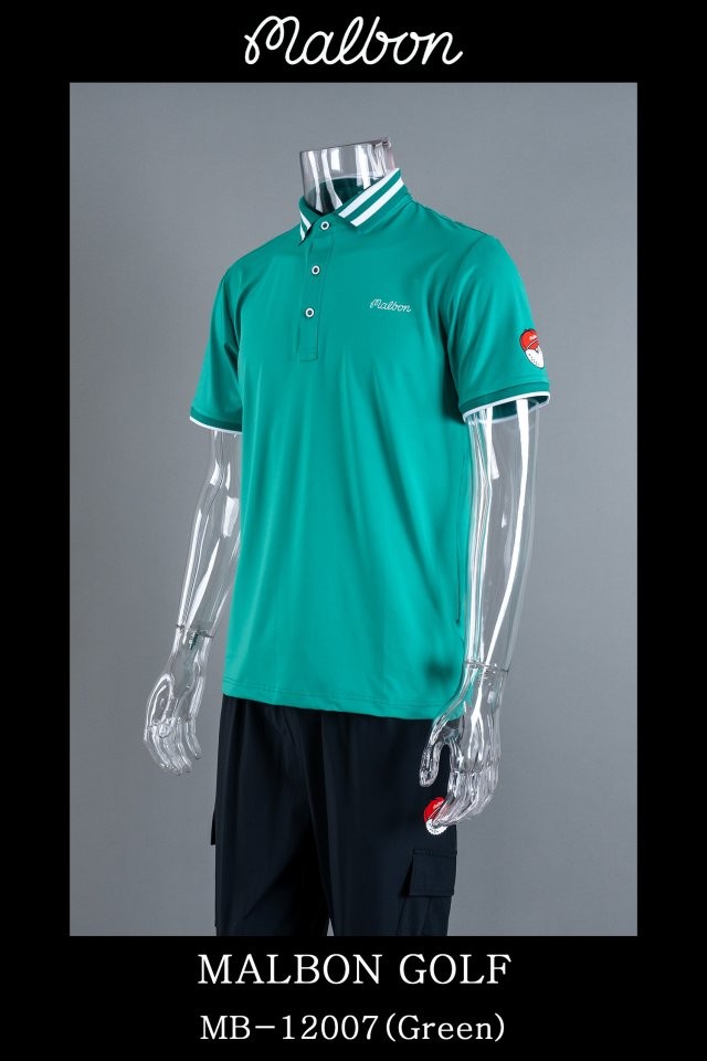 말본 MB-12007 투라인 시보리 반팔 카라티