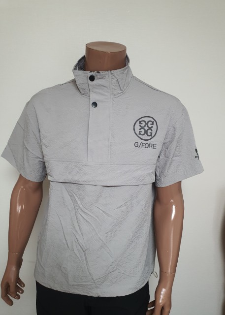 지포어 반팔 아노락 반집업