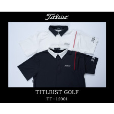 타이틀리스트 TT-12001 어깨 원라인 반팔 카라티