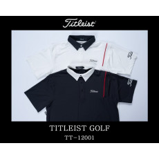 타이틀리스트 TT-12001 어깨 원라인 반팔 카라티