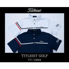 타이틀리스트 TT-12004 가슴 원라인 반팔 카라티