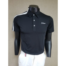 타이틀리스트 어깨 라인 반팔 카라티