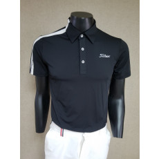 타이틀리스트 어깨 라인 반팔 카라티