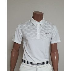 타이틀리스트 벌집 포인트 반팔 카라티